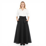 Bow-Tied Maxi Skirt
