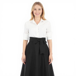 Bow-Tied Maxi Skirt - Image 4