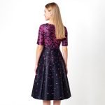 Floral Jacquard Midi Dress - Image 6
