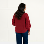 Chunky Cable Knit Sweater - Image 4