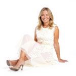 Ivy White Leaf Midi Dress - Image 5