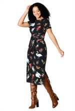 Aviana Printed Sheath Dress