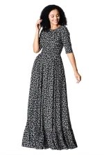 Karen Ruched Maxi Dress