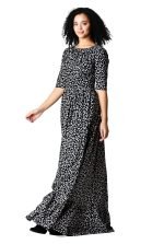 Karen Ruched Maxi Dress - Image 2