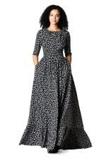 Karen Ruched Maxi Dress - Image 3