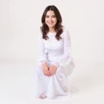 Monalisa Lace White Maxi Dress - Image 4