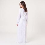 Monalisa Lace White Maxi Dress - Image 5