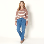 Celeste Classic Sweater - Taupe - Image 2