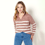 Celeste Classic Sweater - Taupe - Image 3