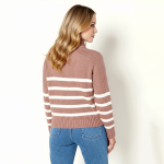 Celeste Classic Sweater - Taupe - Image 4