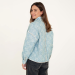 Skyline Blue Quilted Jacket - Image 7