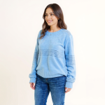 Skylar Pointelle Knit Pullover - Image 2