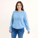 Skylar Pointelle Knit Pullover