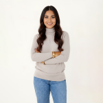 Mocha Delight Knit Sweater - Image 3