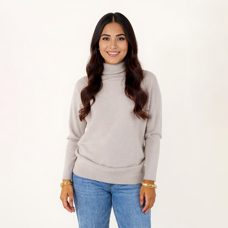 PicjamDownload-91 Mocha Delight Knit Sweater - Image 1