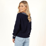 Leanna Knit V-Neck Top - Image 7