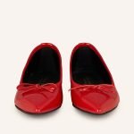 Patent Leather Flats Red - Image 3