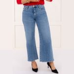 High-Waisted Wide-Leg Retro Denim - Image 3