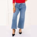High-Waisted Wide-Leg Retro Denim - Image 4