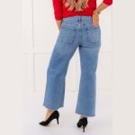 High-Waisted Wide-Leg Retro Denim - Image 6