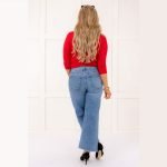 High-Waisted Wide-Leg Retro Denim - Image 7