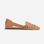 Ladies' Woven Strap Sandals Almond