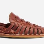 Ladies' Woven Strap Sandals Brandy - Image 3