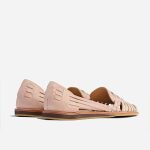 Ladies' Woven Strap Sandals Desert Rose - Image 2