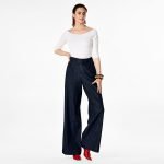 Denim Wide-Leg Pants - Image 6