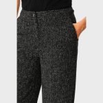 Wide-Leg Trousers Suiting Fabric - Image 21