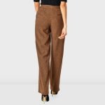 Wide-Leg Trousers Suiting Fabric - Image 14