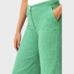 Wide-Leg Trousers Suiting Fabric - Image 6