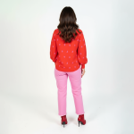Rosalie Heart Print Sweater - Image 5