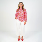 Elegant Keyhole Neckline Top