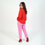Rosalie Heart Print Sweater - Image 4