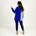 Elegant Royal Knit Sweater - Image 4