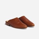 Ama Braided Mule Brandy