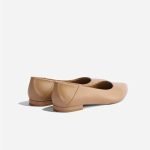 Fina Sleek Pointed Flats Almond - Image 2