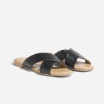 Catalina Slip-On Sandals Black