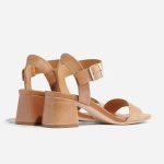 Stella Everyday Block Heel Sandal Almond - Image 2