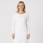 Casey White Maxi Dress - Image 2