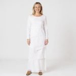 Casey White Maxi Dress - Image 3