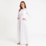 Clementina White Maxi Dress