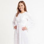 Clementina White Maxi Dress - Image 4