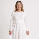 Halie White Maxi Dress - Image 7
