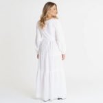 Lissette White Maxi Dress - Image 4