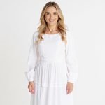 Lissette White Maxi Dress - Image 5