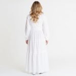 Lissette White Maxi Dress - Image 6