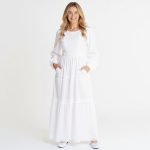 Lissette White Maxi Dress