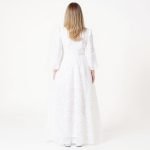 Tonna White Maxi Dress - Image 7